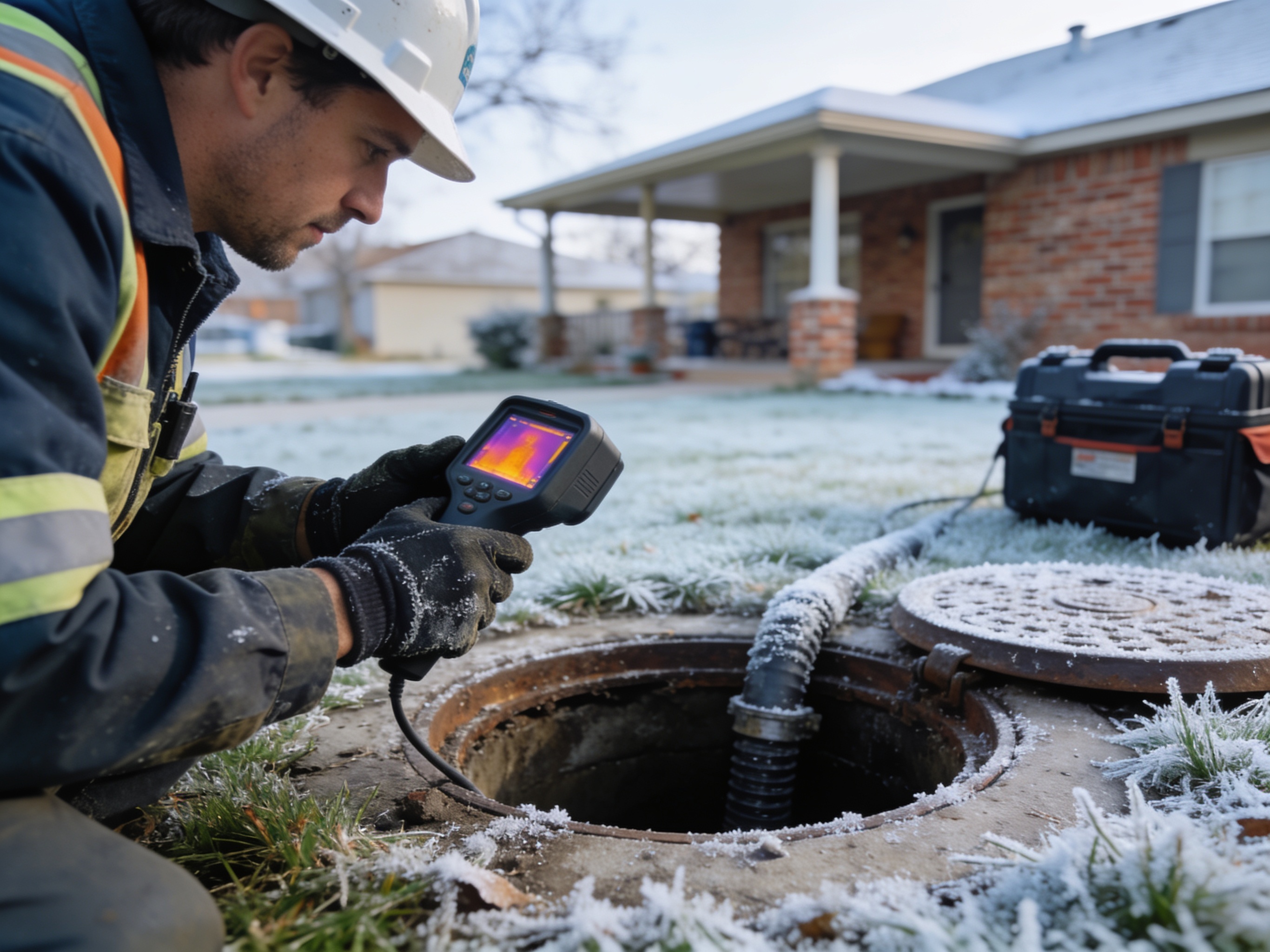 Winter Freeze Preparation for Sewer Lines in Bryan Texas