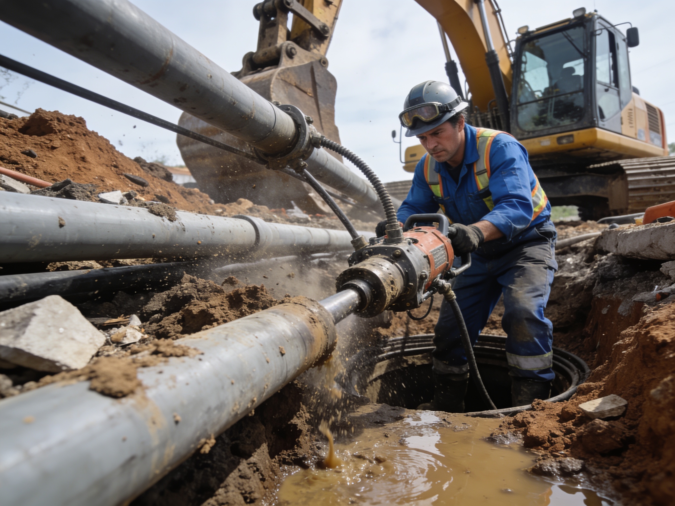 Sewer Pipe Bursting in Bryan, TX